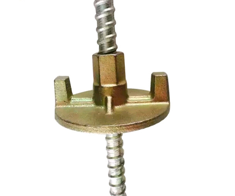 High Tensile Cast Iron Three Wing Anchor Nut / Yellow Formwork Wing Nut