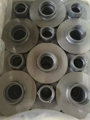 China Factory ASTM 65-45-12 Ductile Iron Casting Axle Parts Wheel Hub for Truck Trailer