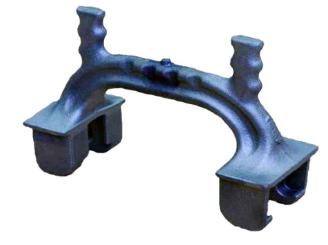 Railway / Railroad Fastening Ductile Cast Iron QT400-15 Russian Rail Anchor Rail Shoulder