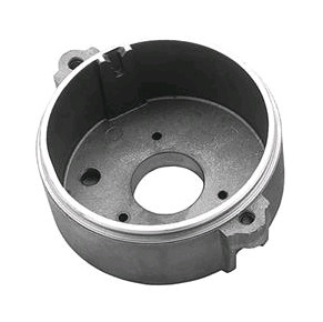 Nodular Cast Iron Sand Casting Gear Motor Housing /  Motor Pump Extension Housing With Inner Bore