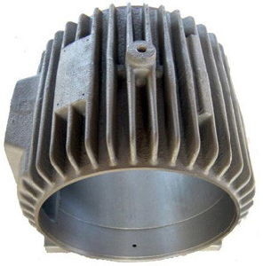 CNC Machining Grey Cast Iron Casting Motor Shell Housing Casting For Electric Motor Industry
