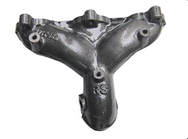 Durable Grey Cast Iron Casting Cummins Exhaust Manifold For Diesel Engine / Cars Turbo