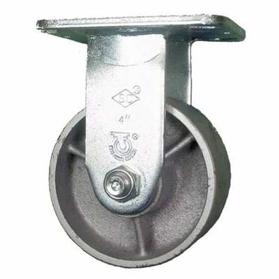 Grey Iron Casting Swivel Caster Wheels Heavy Duty / Semi Steel Cast Iron Caster Wheels