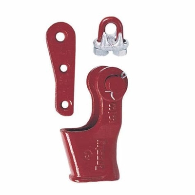 Rigging Hardware Precision Investment Castings Open Wire Rope Wedge Socket Swage Sleeves