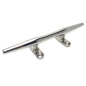 Marine Hardware Stainless Steel Precision Casting Deck Cleat Mooring Cleat / Boat Deck