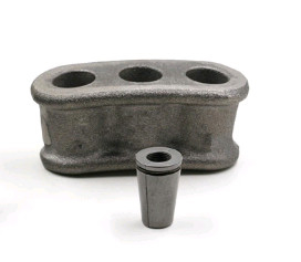 Post Tension Accessories Prestressed Curved Flat Anchor Block Wedge Plates
