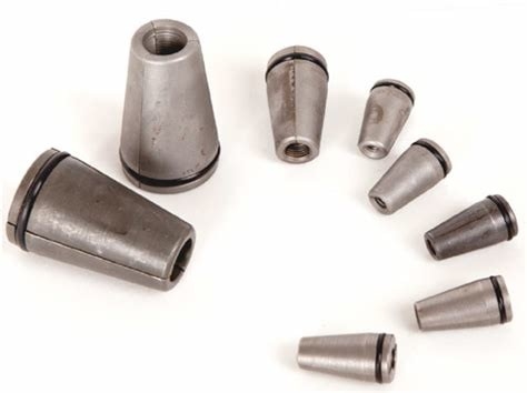 Steel 20CrMnTi 2 / 3 Pieces Post Tensioning Wedge Anchor For Prestressed Concrete
