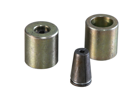 Steel 20CrMnTi 2 / 3 Pieces Post Tensioning Wedge Anchor For Prestressed Concrete