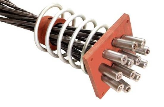 Post Tension Accessories Post Tension Anchor Prestressed P Type Fixed End Anchorage System
