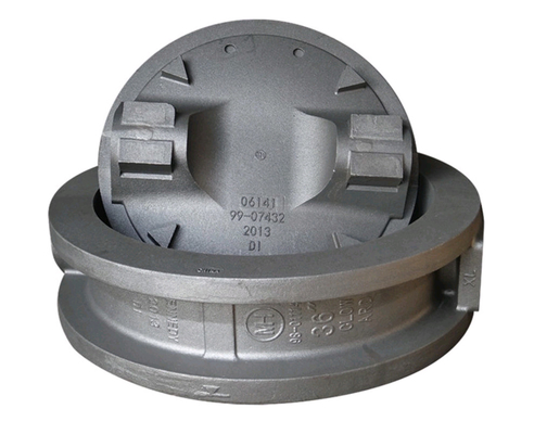 Flanged Butterfly Valve Body Casting Double Sand Casting Iron QT450-10