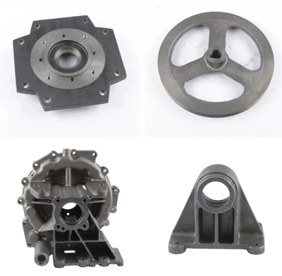 High Quality Custom Cast Iron Foundry Grey Iron Casting Sand Casting Flange Parts