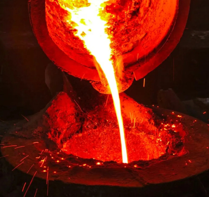 High Quality Custom Cast Iron Foundry Grey Iron Casting Sand Casting Flange Parts