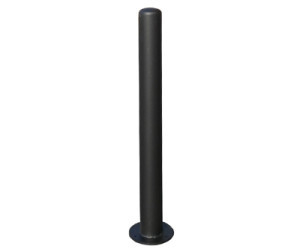 Black Bolt Down Cast Iron Bollards Stainless Steel Fixed Static Parking Safety
