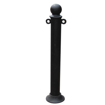 Round Decorative Cast Iron Bollards Post Removable Bollards Heavy Duty