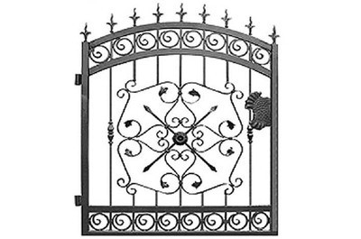 Cast Ornamental Iron Parts Residential Decorative Gates Archives And Railings