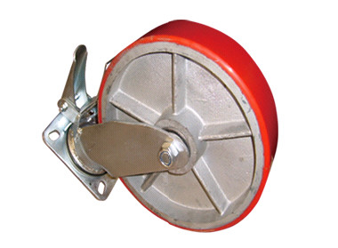 Scaffolding Swivel Casters Cast Iron Rim Wheel for Adjustable Screw Jack Base