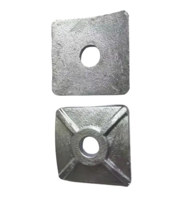 Cast Grey Iron Sand Casting Parts Pole Line Hardware Square Washer