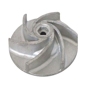 Precision Lost Wax Investment  Vane /  Semi-open Water Pump Impeller