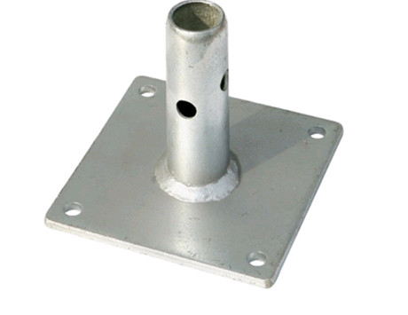 Adjustable Base Jack Plate Scaffolding Base Plate for Construction Support