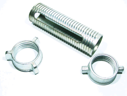 Adjustable Formwork Accessories Steel Prop Sleeve with Sleeve Nut for Supporting System