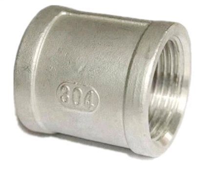 Class 150 Lb Stainless Steel Casting 304 / 316 BSPT NPT Banded Socket Screwed Pipe Fitting