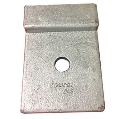 Railway Accessory Ductile Cast Iron Tile Plate Rail Shoulder Baffle Plate