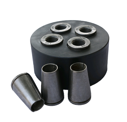 Flat Prestressed Post Tension Anchor Round Anchor Head For Concrete Building