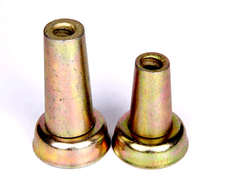 Construction Formwork Accessories / Steel Cone Cast Zinc Plated Surface