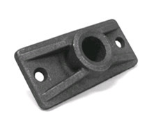 High Tension Anchor Wedge Plate Cast Iron Parts For Unbonded Monostrand Anchorage System