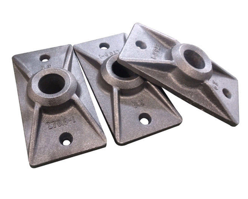 0.5" Cast Iron Mono Strand Post Tension Anchor Plate For Unbonded PC Strand