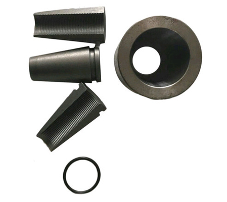 0.5" And 0.6" Prestressed Post Tension Anchor Wedge And Barrel For PC Strand