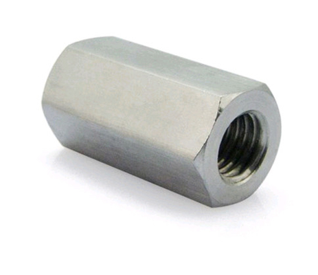Internal Thread DIN 6334 Hexagonal Nut / Metric Hex Coupling Nut M3 M4 M5 M6 M8