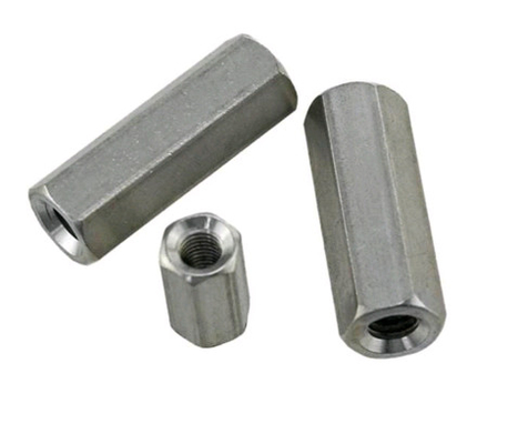 Internal Thread DIN 6334 Hexagonal Nut / Metric Hex Coupling Nut M3 M4 M5 M6 M8