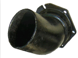 Mechanical Cast Iron Pipe Fittings MJ×PE 90 Degree Bend Cement Lining Finish