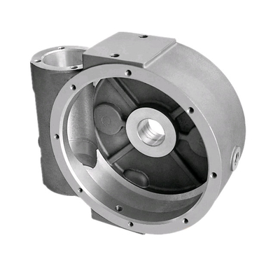 Ductile Iron Resin Sand Casting / Heat Treatment Gearbox Casing 580*600