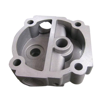 Ductile Iron Resin Sand Casting / Heat Treatment Gearbox Casing 580*600