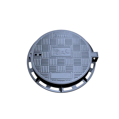 Cast Ductile Iron Heavy Duty Manhole Covers / Round Manhole Cover And Frame