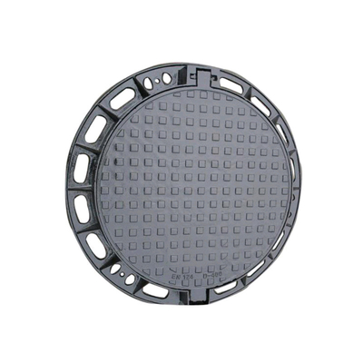 Cast Ductile Iron Heavy Duty Manhole Covers / Round Manhole Cover And Frame