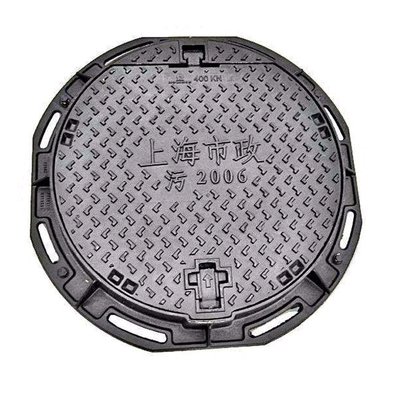 Durable Ductile Round Cast Iron Manhole Cover For Road Construction