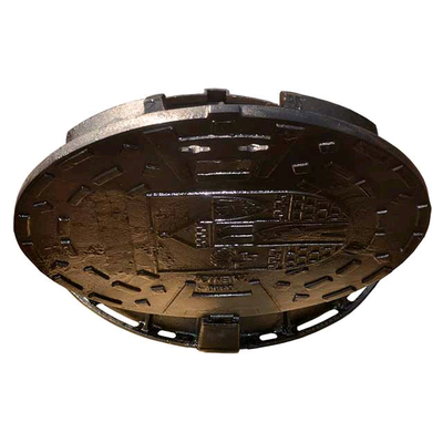 High Strength Cast Ductile Iron Sewer Manhole Cover With Frame Double Seal