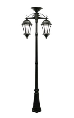 Antique Garden Cast Iron Street Lamps / Decorative Cast Iron Street Light