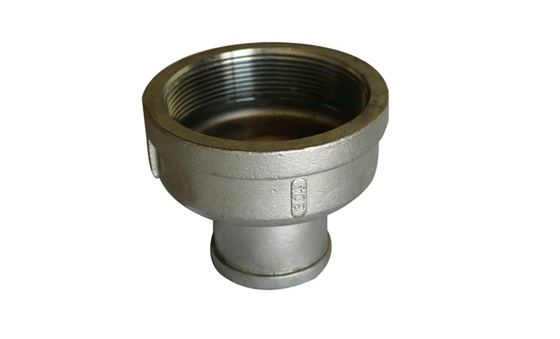 Lost Wax Casting 316 Stainless Steel Casting End Cap For Pipe Fittings