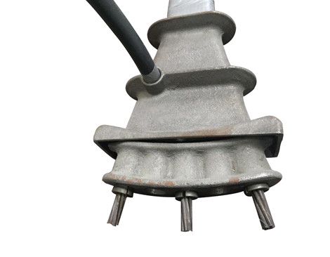 Post Tension Prestressing Anchorage Cast Iron Arc Slab Anchor 3.8kg / 2.3kg