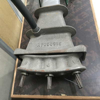Post Tension Prestressing Anchorage Cast Iron Arc Slab Anchor 3.8kg / 2.3kg