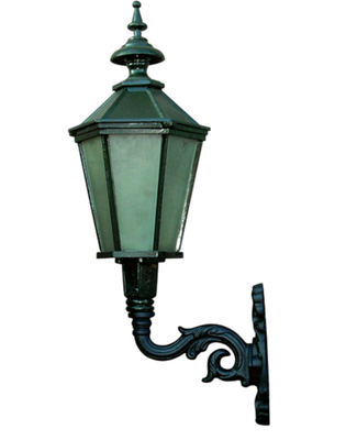 Cast Iron Antique Garden Wall Lamp Waterproof Outdoor Decoration 25kg