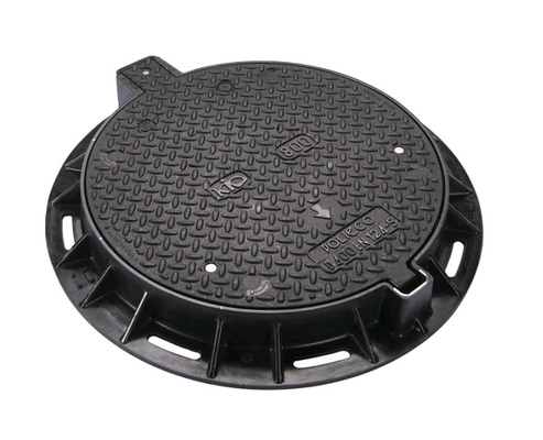 EN124 D400 Round Lockable Heavy Duty Manhole Covers For Public Places