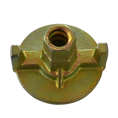 Fix Formwork Tie Rod Scaffolding Accessories Concrete Wing Nuts Square Type Thread