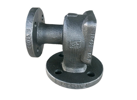 Excellent Elongation Ductile Iron Sand Casting Valve Body Parts Natural Color