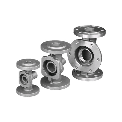 Lost Wax Precision Investment Casting Check Valve Body Parts Customized Size